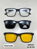Clip-on Masculino Duas Lentes Polarizado
