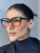 Armação Roseta Vermelho em Acetato