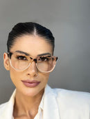 Armação Serena Nude em Acetato Luxo