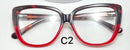 Armação Roseta Vermelho em Acetato